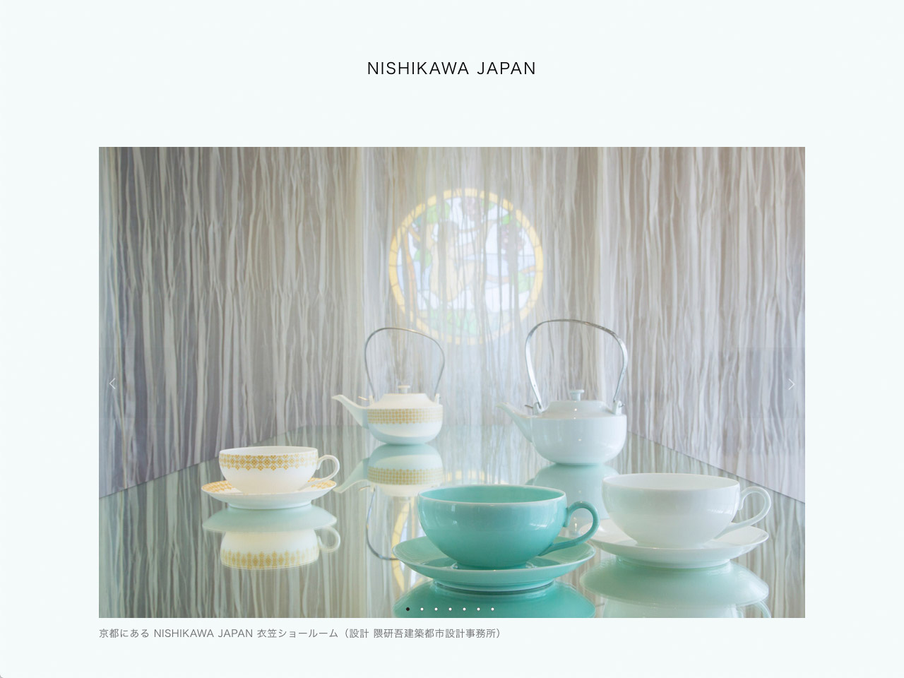 NISHIKAWA JAPAN website