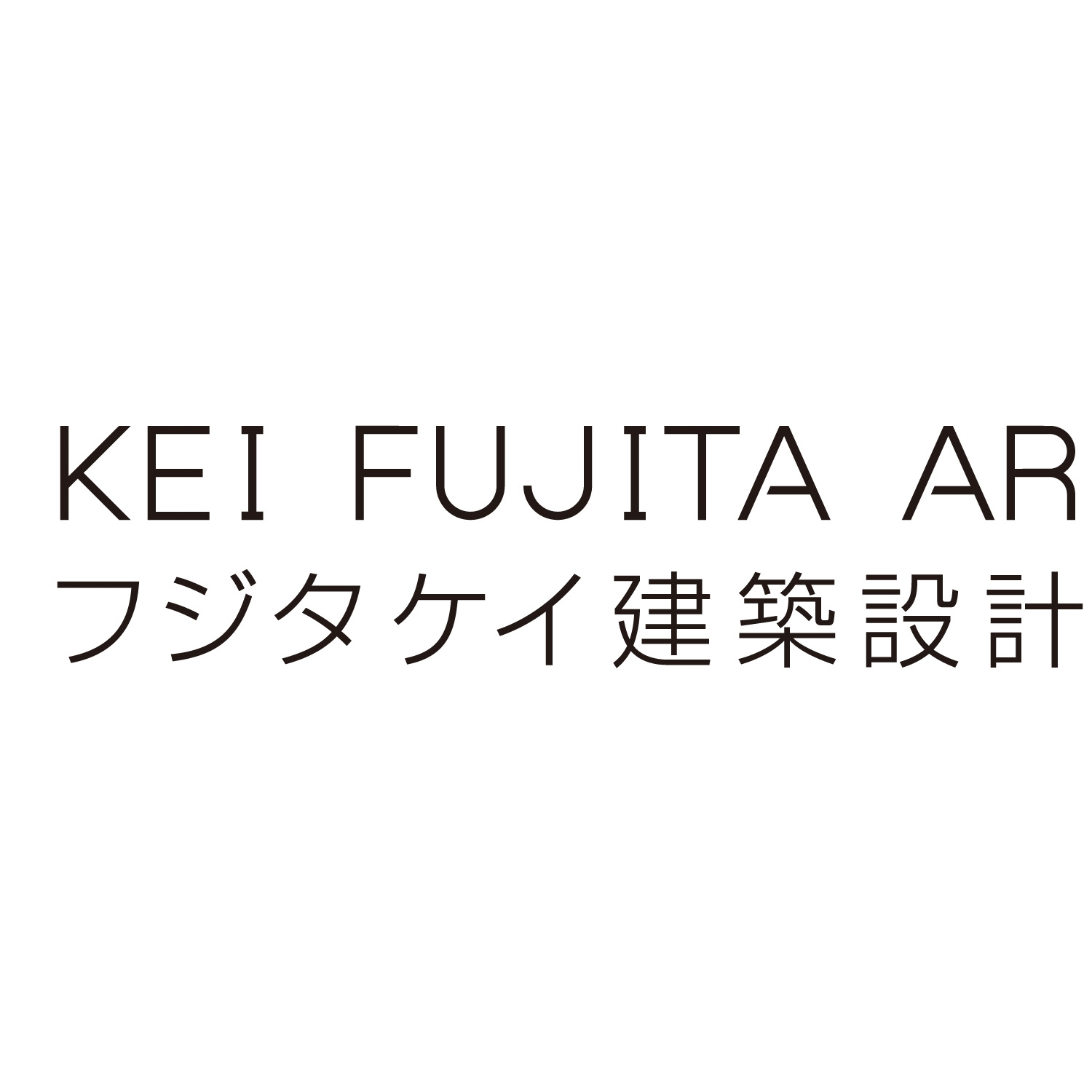 KEI FUJITA ARCHITECTS logo