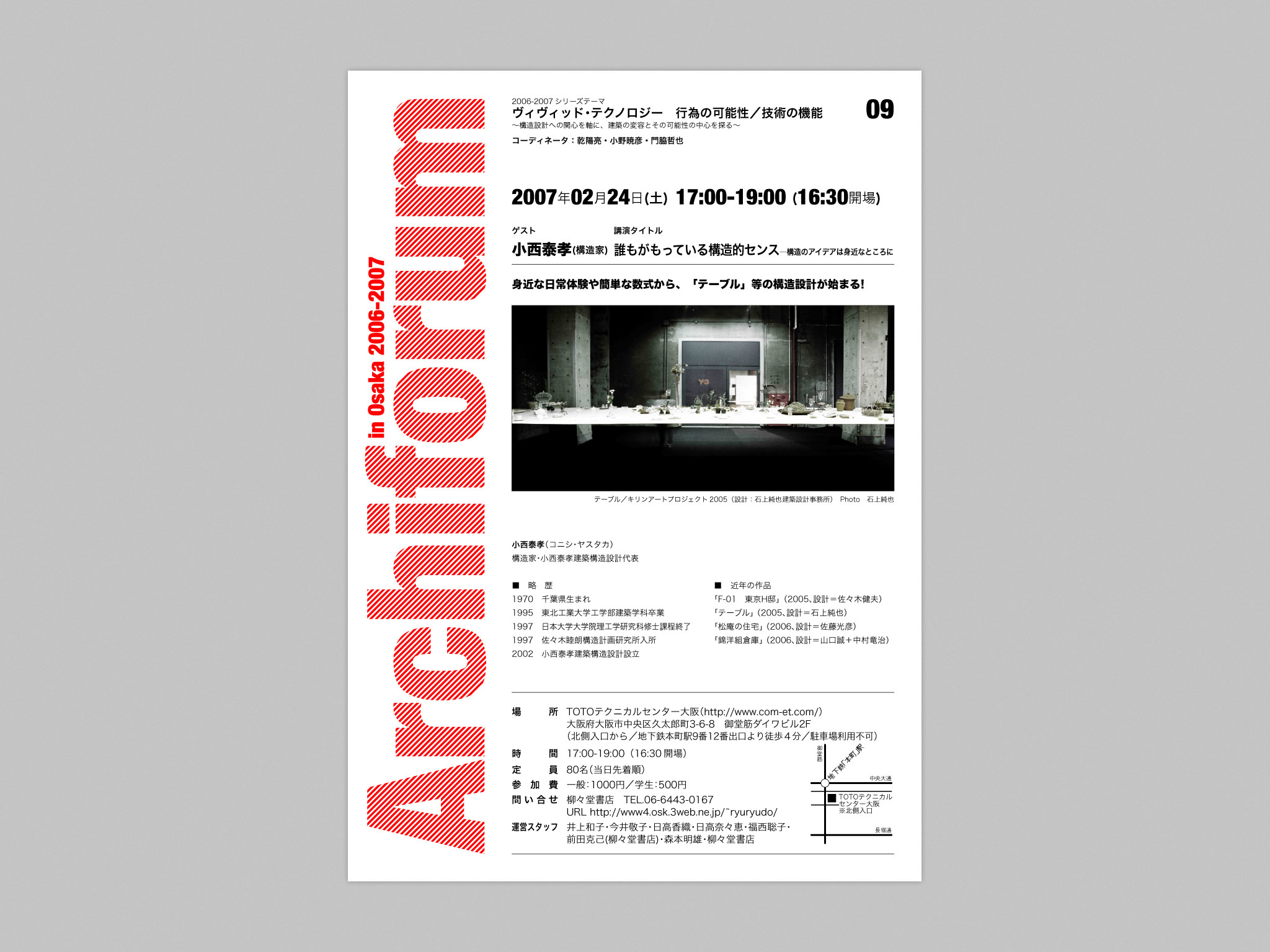 Archiforum in OSAKA 2006-2007