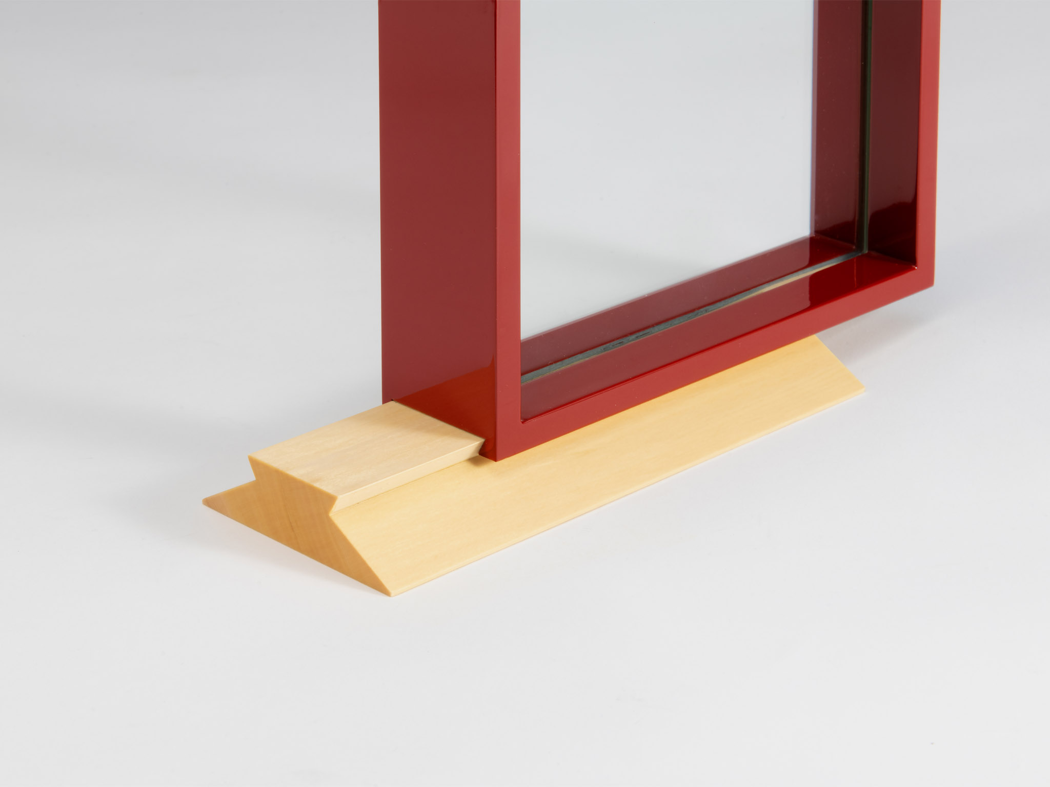 伝統工芸 朱塗りフォトフレーム